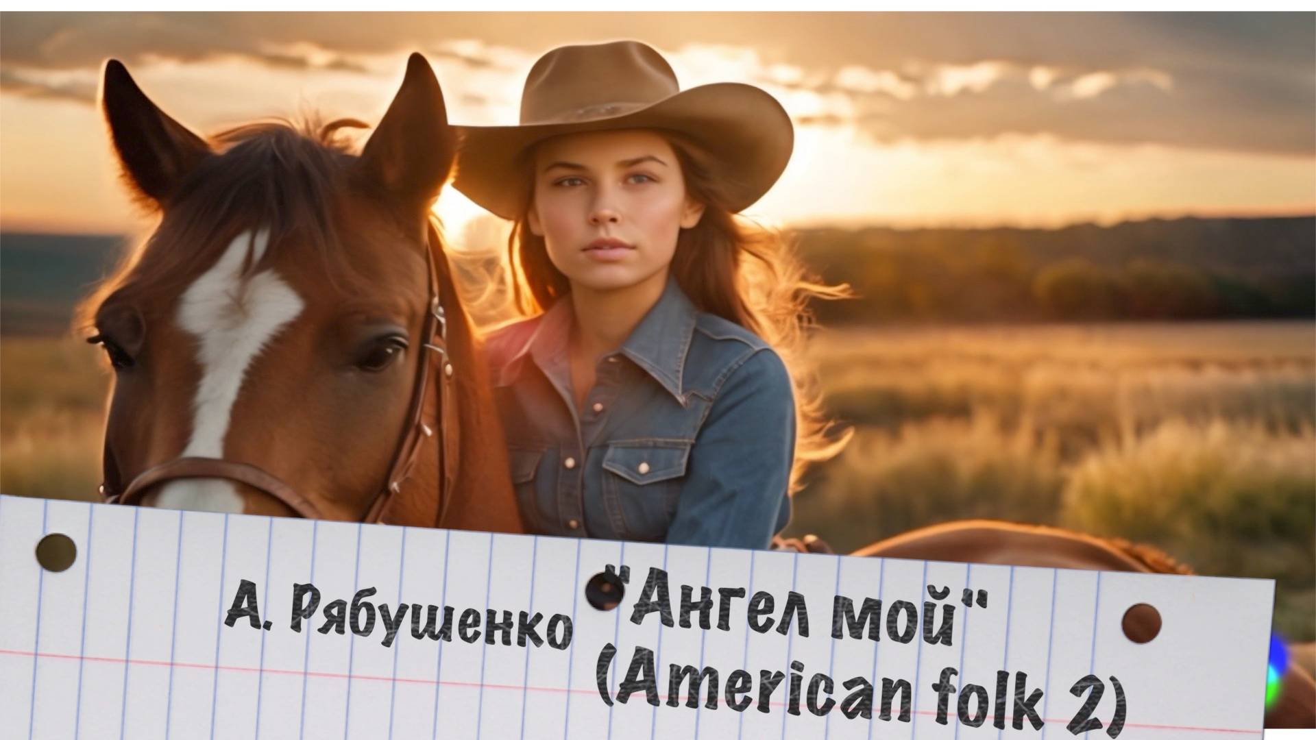 Андрей Рябушенко "Ангел мой" (American folk 2)