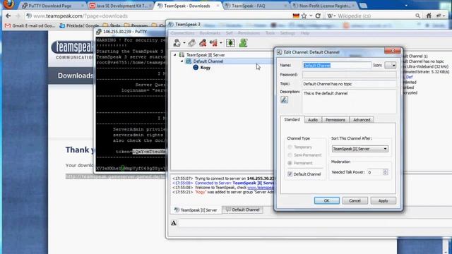 TeamSpeak 3 server on VPS (Non-Profit licence)