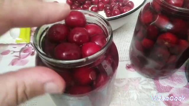 Черешня на зиму быстро и просто