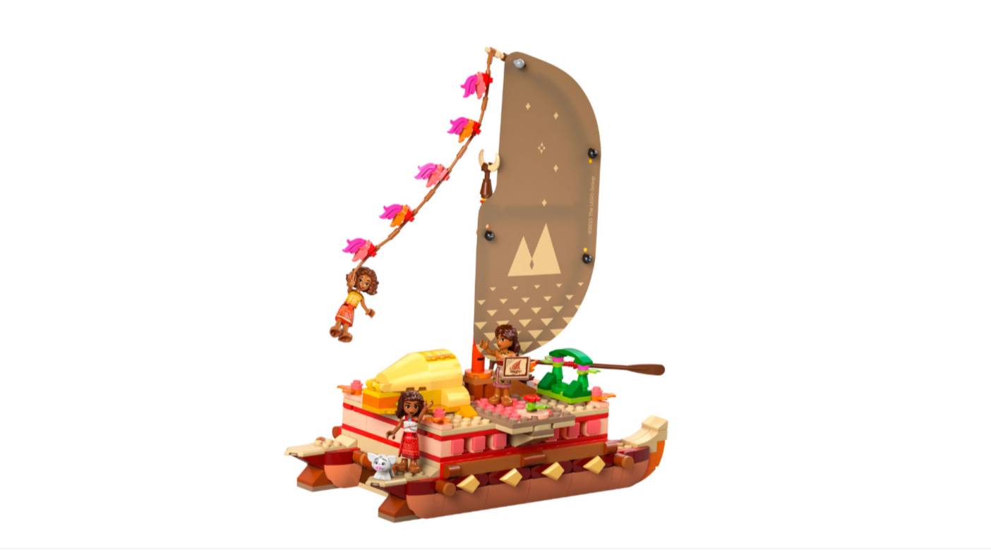 LEGO. Лего. каноэ. LEGO Disney Princess™ 43270