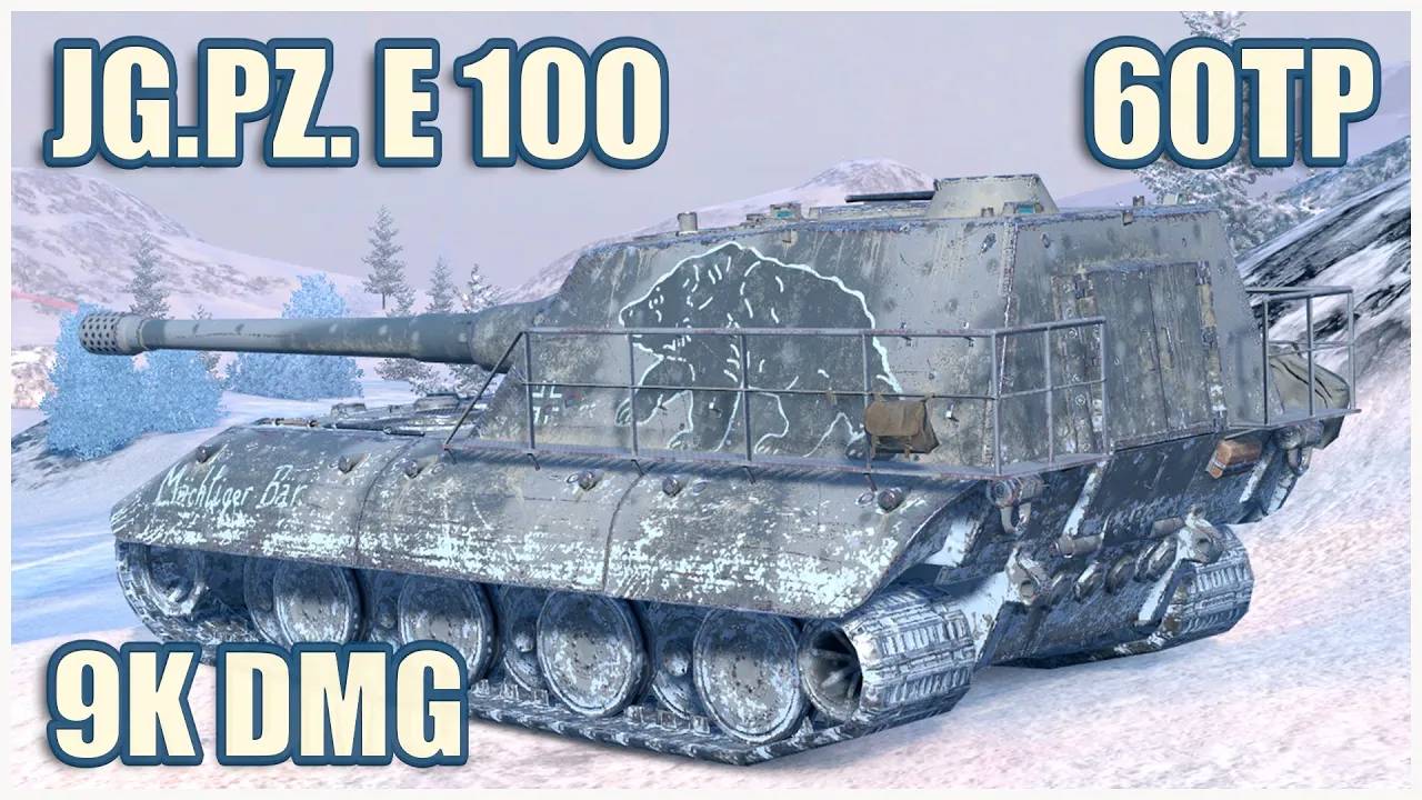 Jagdpanzer E 100 & 60TP Lewandowskiego  Tanks blitz Gameplay