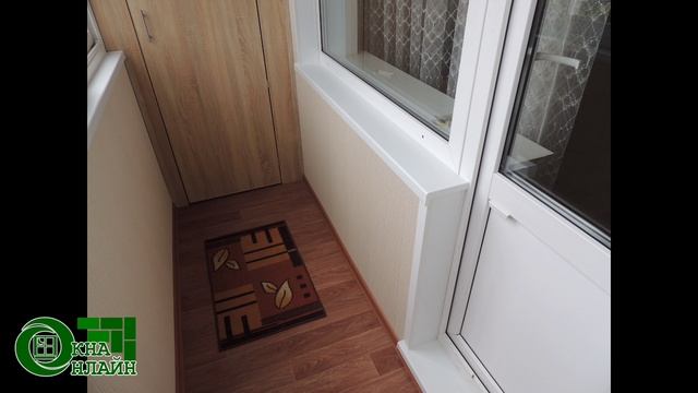 Балкон под ключ по ул. Плеханова 1 в Уфе от компании ОКНА ОНЛАЙН