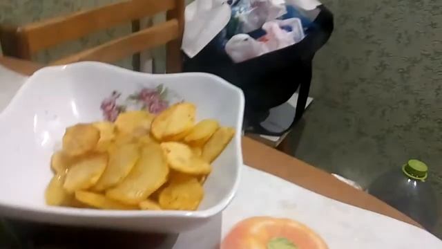 Готовим картошку в пол пятого утра!