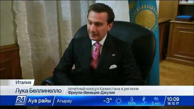 Лука Беллинелло: Казахстан стал ещё более известен