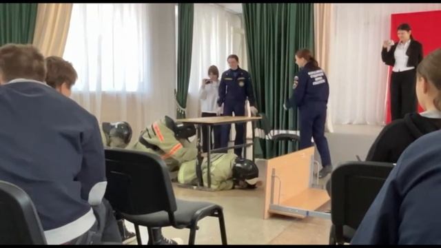 Backstage тренировки пожарных 9 класс