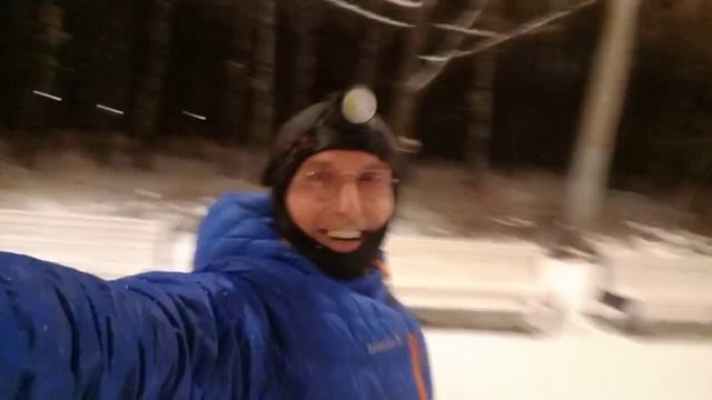 18.02.2025 г., ВТ_ 14,5 км = 12,1 км + 2,5 км (заминка), 5-26 средний, -10 градусов, небольшой ветер