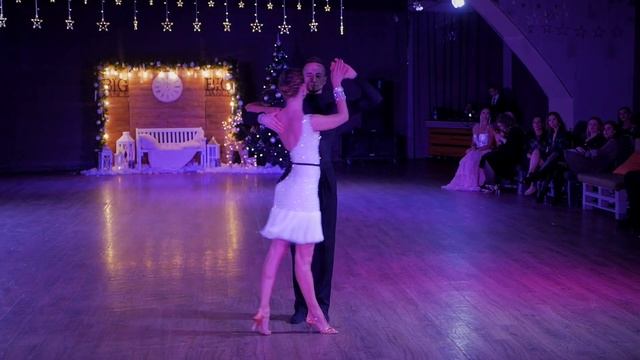 One Couple Dance.Rumba. Подлесный Даниил- Домбровская Ольга. BIG Dance New Year's Celebration 2020