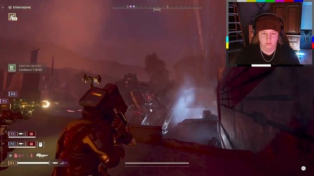 "We Were Locked and LOADED!!"  Playing #helldivers2 With The Boys!  #gaming #earldivers
