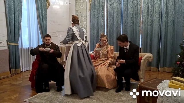 Бесплатная театрализованная постановка "Тайна усадьбы" Люблино по регистрации.