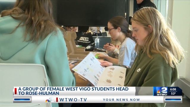 Rose-Hulman hosts high school girls for STEM mentorship