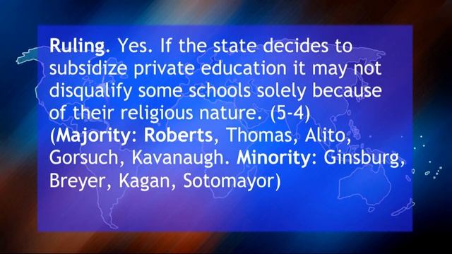Distinguished Speaker Series - A Discussion of Major Decisions from the 2019-2020 US Supreme Court