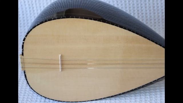 TURKISH SHORT NECK WALNUT BAGLAMA SAZ FOR SALE