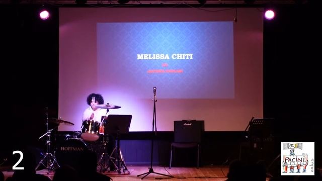 02 - CHITI Melissa    con “Whiplash” alla batteria