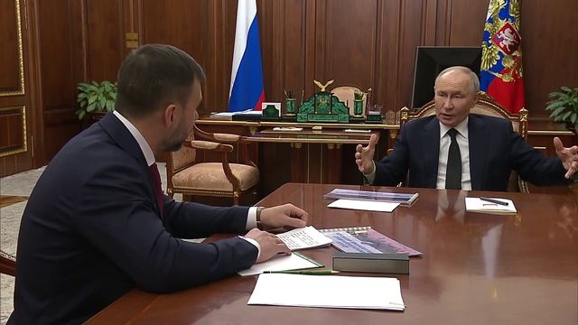 Встреча с Денисом Пушилиным