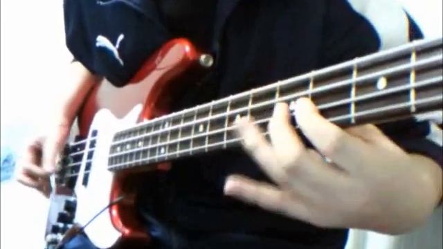 Pink Panther bass cover / Hi-STANDARD