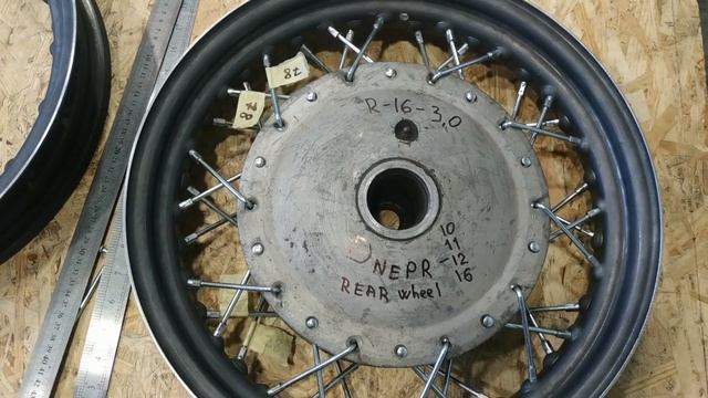 Как собрать колесо на 16 для Днепр (BOBBER) Комплект от Коvalcustom