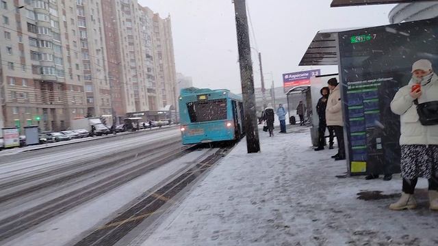 18 февраля 2025 г. Автобус 232 маршрут МАЗ-203.947 38019 Ст.М.Звёздная