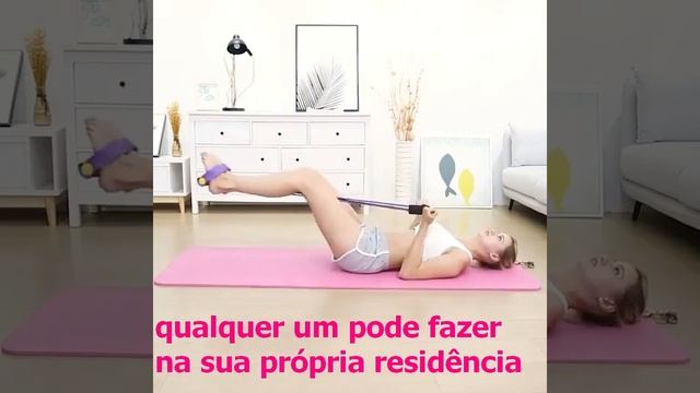 Elástico Extensor Academia em Casa, turbine seu treino abdominal