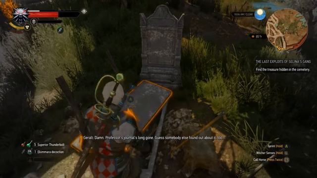 Witcher 3 B&W PC Gameplay - The Last Exploits of Selina's Gang (ENG, no mod)