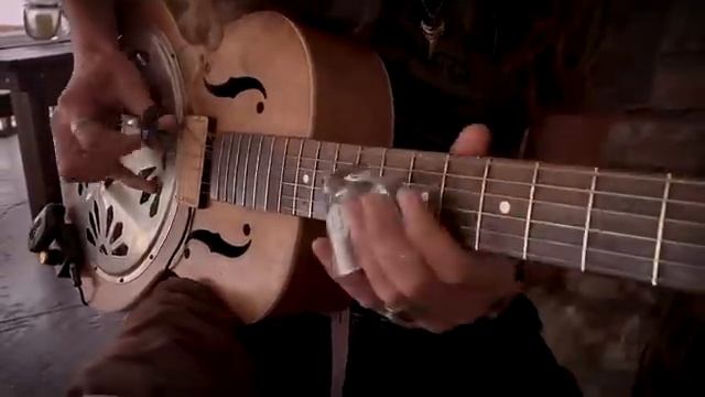 SHOT GLASS BACK PORCH SLIDE _ Delta Blues Guitar