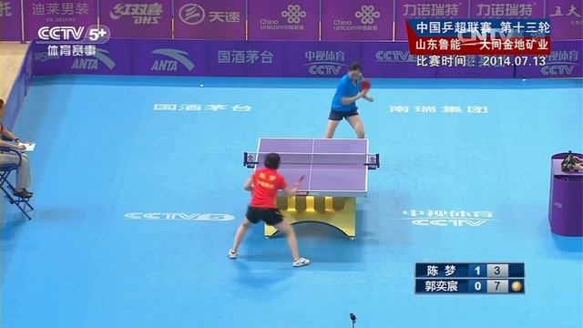 2014 CTTSL (Women) CHEN Meng - GUO Yichen [HD @1080p] [Full Match/Chinese]