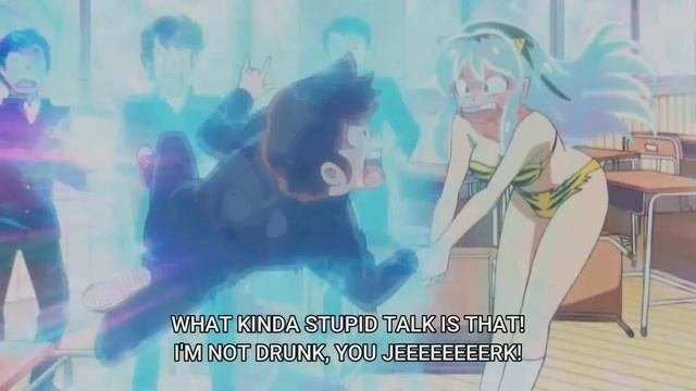 Lum-chan eats "umeboshi" plum and gets drunk!!!  0_o  "Urusei Yatsura 2022" - うる星やつら