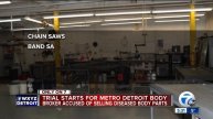 Jury in Detroit-area body parts case selected, trial could last 2 weeks