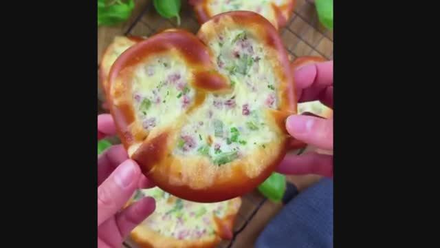 Крендельки с начинкой в стиле Фламмкухен. Кулинар