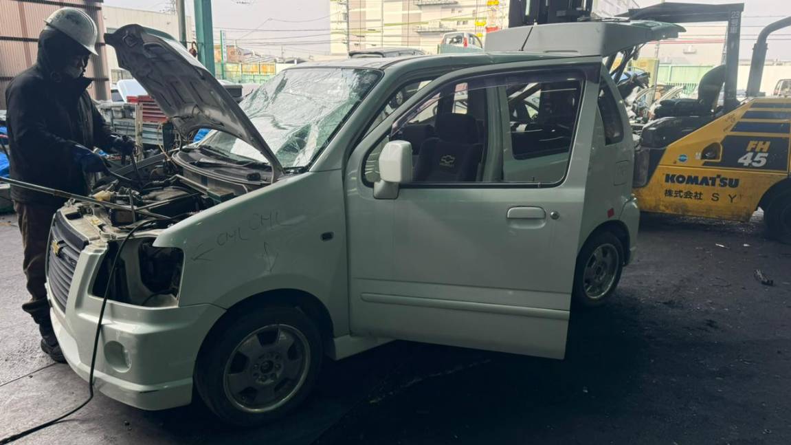 SY770 SUZUKI WAGON R SOLIO ME34S-355666 M13A AT
