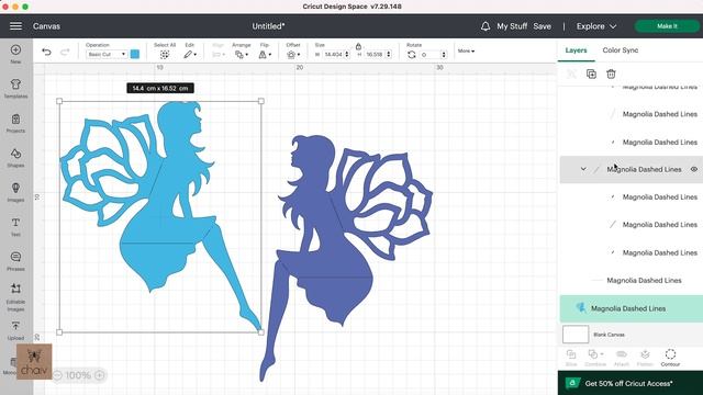 Cricut Design Space: Uploading SVG Files With Score Lines and Dashed Cut Lines