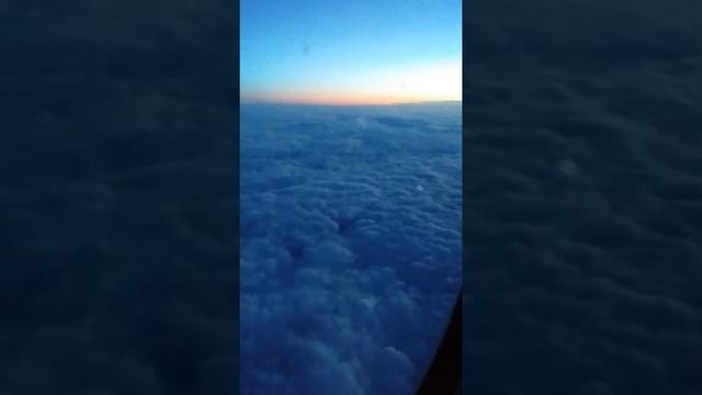 Flying over Greenland. Air France 777 SFO to Paris