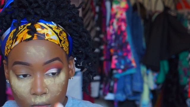 GLAM MAKEUP TUTORIAL 2019| LOC CURLS