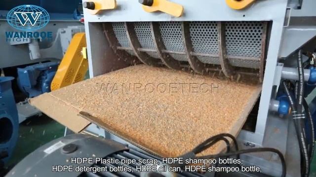 100-2000kg_h Plastic Bucket Shredder Plastic Yellow Drum_Casks Heavy Duty Crusher Machine - YouTube