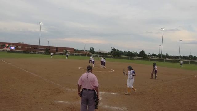 Lily Simmons in OKC all 3 outs 4th inning