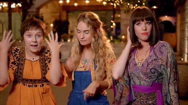 lily james being cute for 2 minutes straight (MAMMA MIA 2 EDITION)