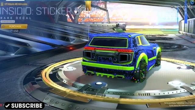 Rocket League Item Shop HD 🚀🛒[ BLACK MARKET LIME EXALTER❗️]|Ryufalcon Blue