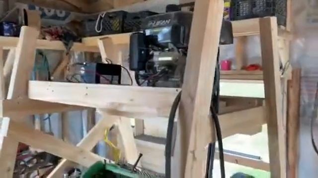 Planer setup at mill