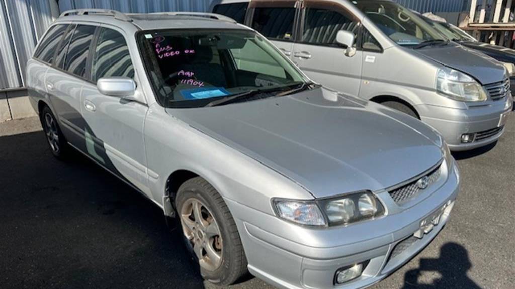 Работа двигателя Mazda Capella Wagon