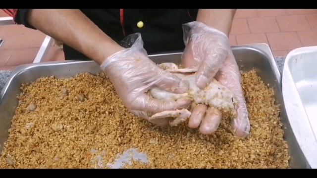 طريقه عمل الحمام المحشي فريك🔪 حمام مطاعم ف البيت