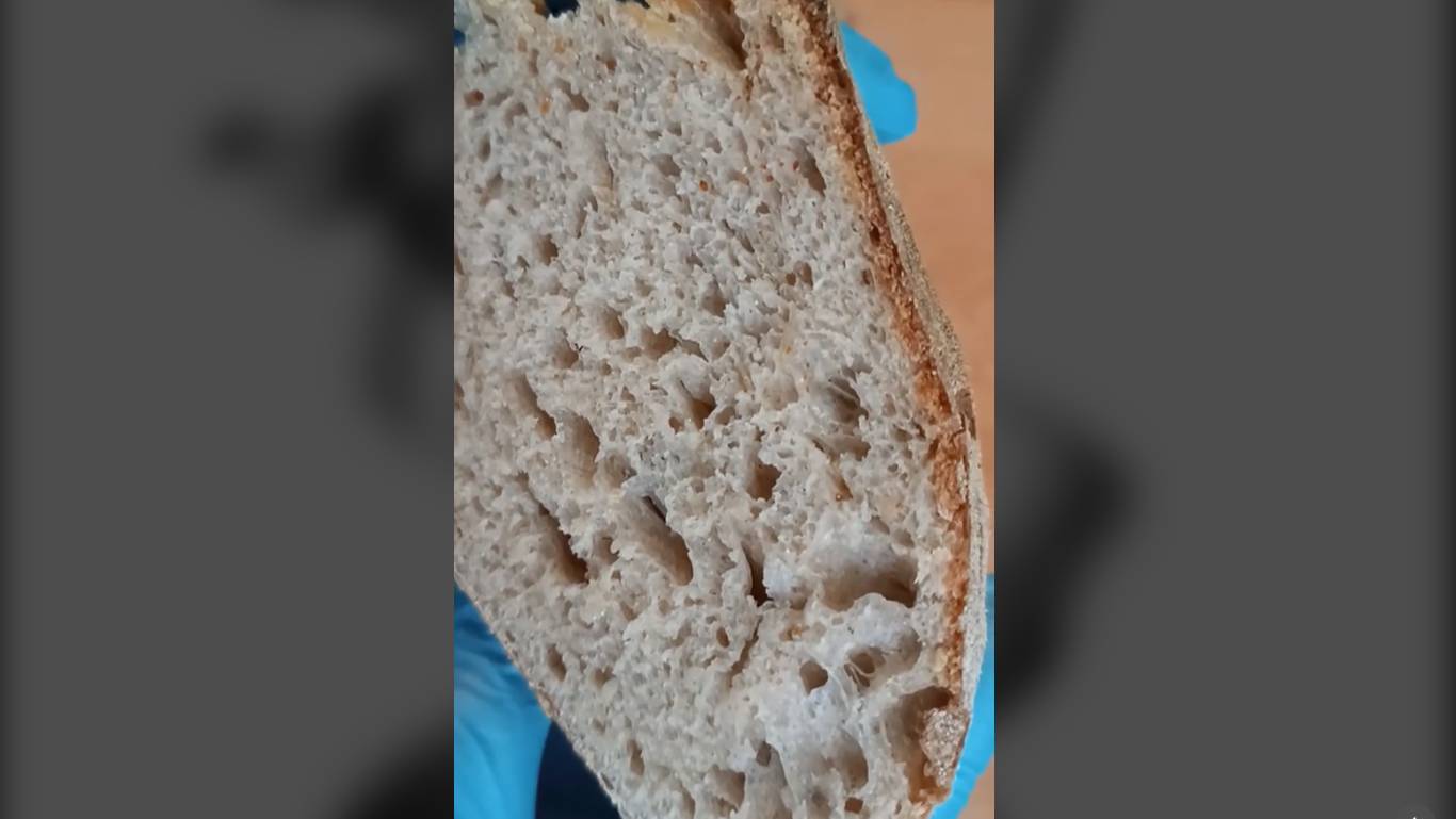 Еще один вариант вкуснейшего хлеба на закваске!