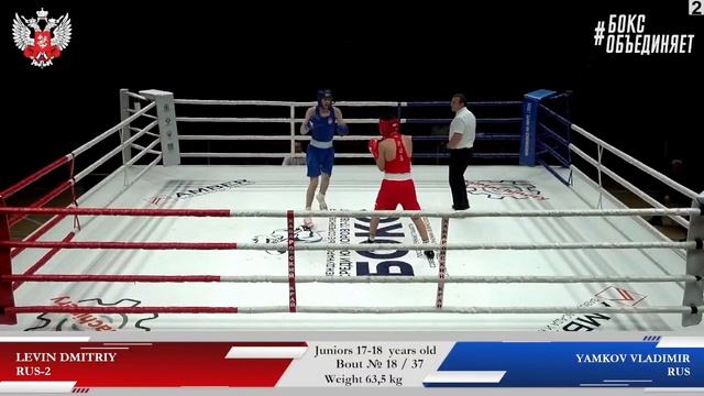 Дмитрий Левин КМС Сборная России-2 Якутия vs
Владимир Ямков КМС Сборная России Татарстан
18 бой 63.5