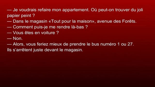 Débutant - Apprendre le FLE avec des dialogues français | French easy conversation