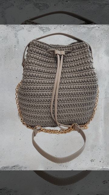 Сумка-торба из полиэфирного шнура