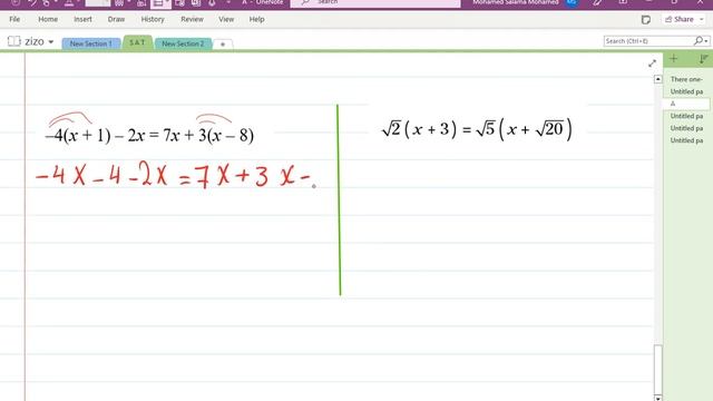 Mr.Mohamed salama elshaer 《Linear equations 》