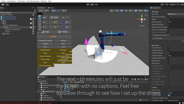 Unity & RoboDK Robot Inverse Kinematics Tutorial - realvirtual.io