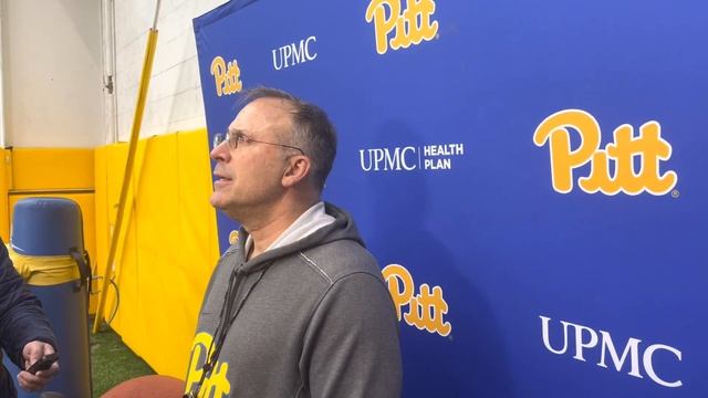 Pitt HC Pat Narduzzi Before Pitt’s 2022 Spring Game 4/7/22 | PSN
