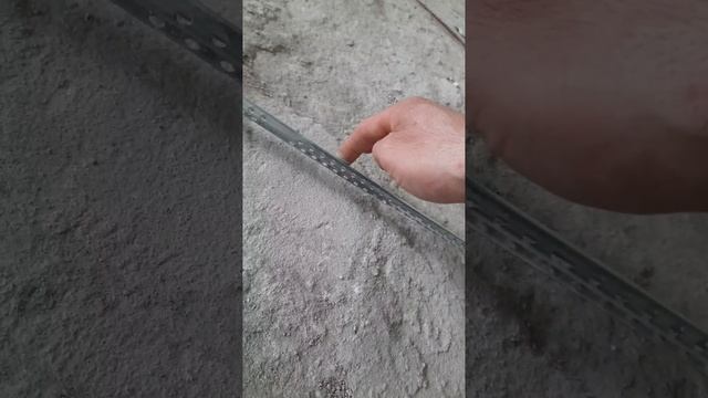 Установка маяков на пол...