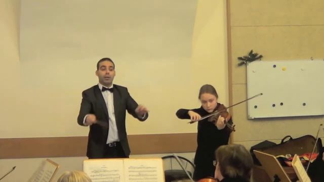 Pyotr Ilyich Tchaikovsky: Violin Concerto, mov. II & III (Conductor: Marios Stylianou)