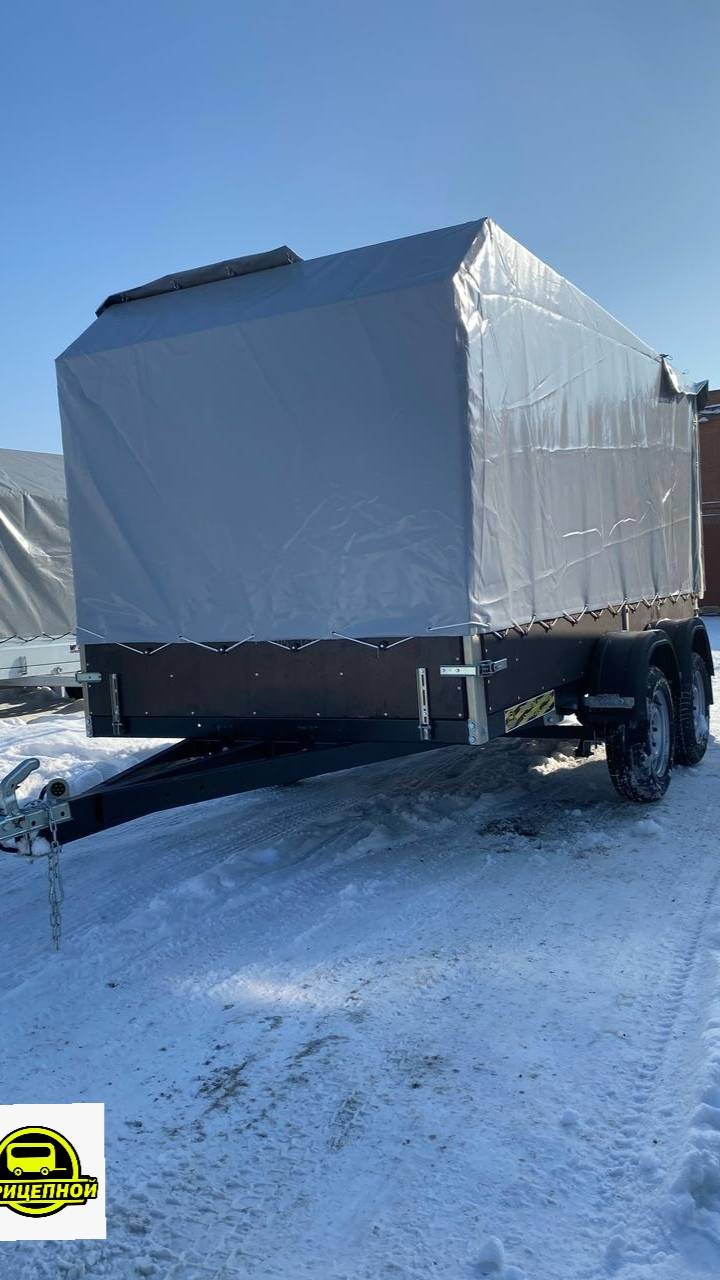 Обзор на прицеп Аляска Фермер (фанерный борт) от Красноярского завода