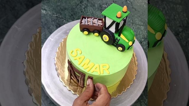 Tractor Theme Cake #shorts #sellerfactg